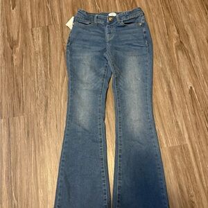 crown & ivy Mid-Blue Flare Jeans